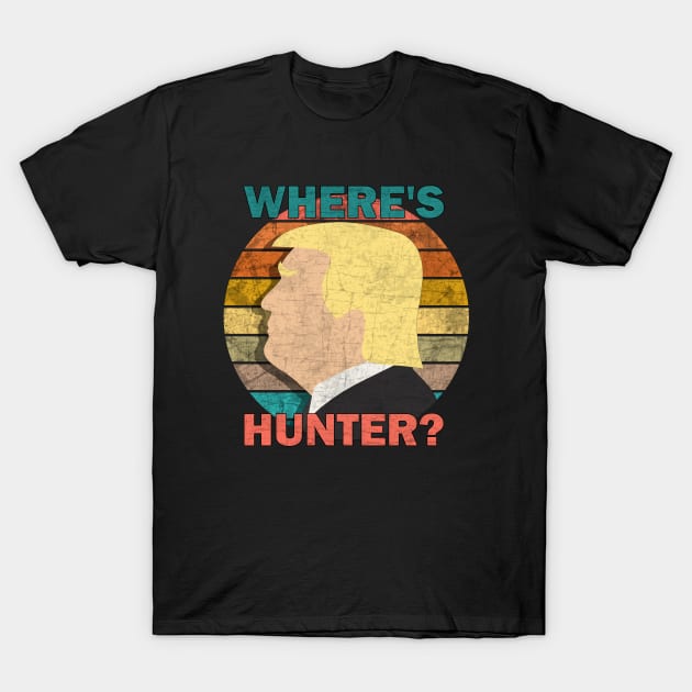 Where's Hunter? T-Shirt by valentinahramov